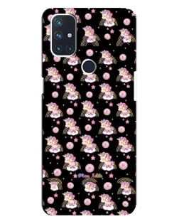 Чехол для OnePlus Nord N10 5G с картинкой «Magic Unicorn паттерн»