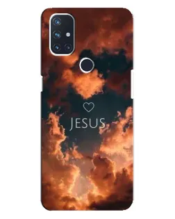 Чехол для OnePlus Nord N10 5G с картинкой «Сияние Имени Jesus»