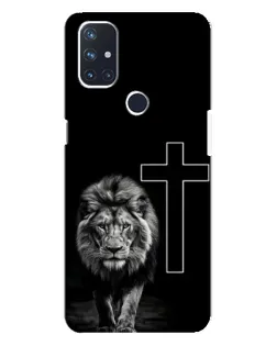Чехол для OnePlus Nord N10 5G с картинкой «Лев и Крест»