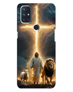 Чехол для OnePlus Nord N10 5G с картинкой «Лев Иуды и Свет»