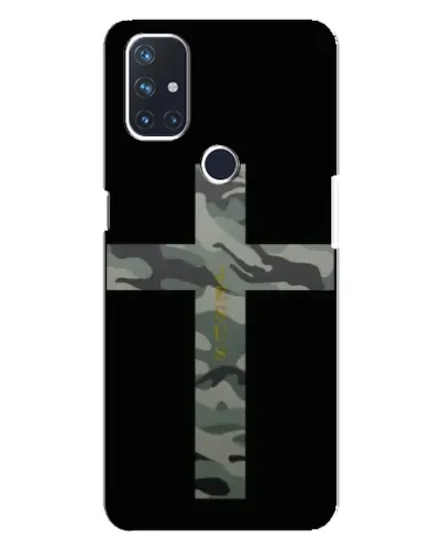 Чехол для OnePlus Nord N10 5G с картинкой «Милитари Крест»