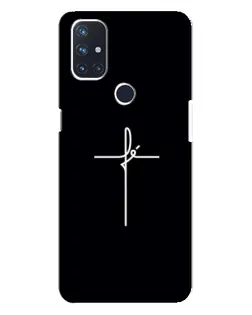 Чехол для OnePlus Nord N10 5G с картинкой «Тонкий крест» Чехол для OnePlus Nord N10 5G с картинкой «Тонкий крест»