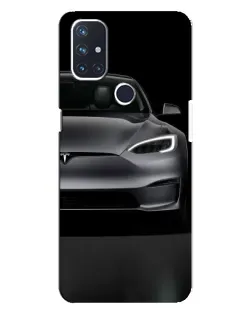 Чехол для OnePlus Nord N10 5G с картинкой «Tesla Model S Look»