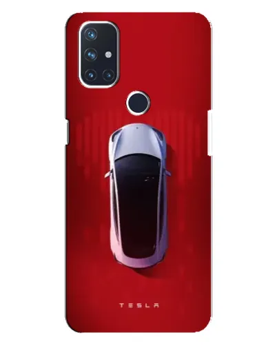 Чехол для OnePlus Nord N10 5G с картинкой «Tesla Top View»