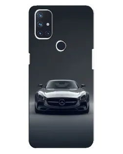 Чехол для OnePlus Nord N10 5G с картинкой «Mercedes на черном»