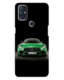 Чехол для OnePlus Nord N10 5G с картинкой «Mercedes — неоновый лого»