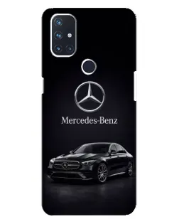 Чехол для OnePlus Nord N10 5G с картинкой «Mercedes — решетка радиатора»