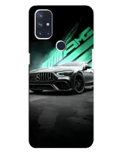 Чехол для OnePlus Nord N10 5G с картинкой «Темный Mercedes AMG»