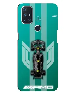 Чехол для OnePlus Nord N10 5G с картинкой «Mercedes AMG Petronas»