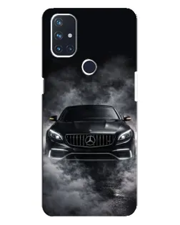 Чехол для OnePlus Nord N10 5G с картинкой «Mercedes в дыму»