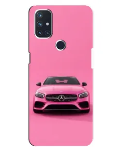 Чехол для OnePlus Nord N10 5G с картинкой «Розовый Mercedes AMG» Чехол для OnePlus Nord N10 5G с картинкой «Розовый Mercedes AMG»