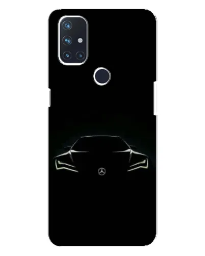 Чехол для OnePlus Nord N10 5G с картинкой «Mercedes — силуэт авто» Чехол для OnePlus Nord N10 5G с картинкой «Mercedes — силуэт авто»
