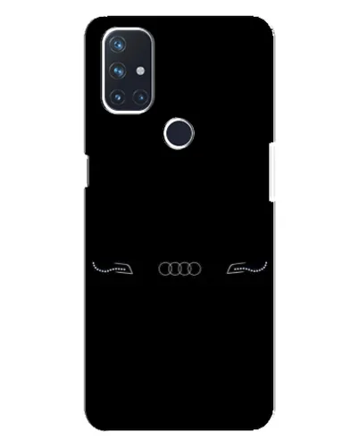 Чехол для OnePlus Nord N10 5G с картинкой «Audi — световой подпись»