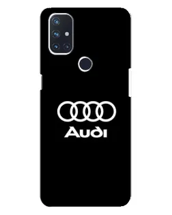 Чехол для OnePlus Nord N10 5G с картинкой «Классическое лого Audi» Чехол для OnePlus Nord N10 5G с картинкой «Классическое лого Audi»
