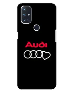 Чехол для OnePlus Nord N10 5G с картинкой «Логотип Audi Heart» Чехол для OnePlus Nord N10 5G с картинкой «Логотип Audi Heart»