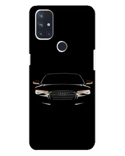 Чехол для OnePlus Nord N10 5G с картинкой «Audi — ночной контур» Чехол для OnePlus Nord N10 5G с картинкой «Audi — ночной контур»