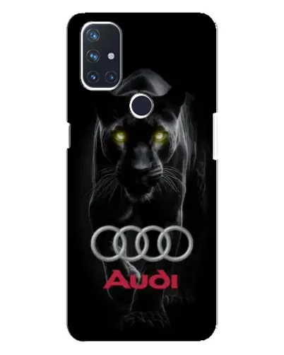 Чехол для OnePlus Nord N10 5G с картинкой «Пантера и Audi»