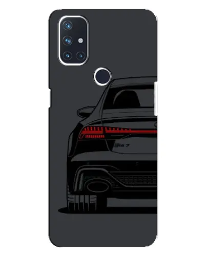 Чехол для OnePlus Nord N10 5G с картинкой «Задняя часть Audi — арт»