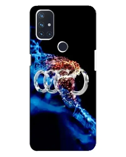 Чехол для OnePlus Nord N10 5G с картинкой «Энергия лого Audi»