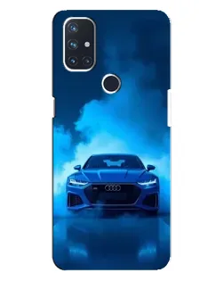 Чехол для OnePlus Nord N10 5G с картинкой «Audi — голубая энергия» Чехол для OnePlus Nord N10 5G с картинкой «Audi — голубая энергия»