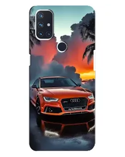Чехол для OnePlus Nord N10 5G с картинкой «Audi — закат» Чехол для OnePlus Nord N10 5G с картинкой «Audi — закат»