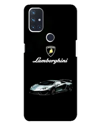 Чехол для OnePlus Nord N10 5G с картинкой «Логотип Lamborghini классика»