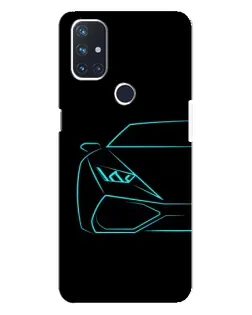 Чехол для OnePlus Nord N10 5G с картинкой «Голубой силуэт Lamborghini» Чехол для OnePlus Nord N10 5G с картинкой «Голубой силуэт Lamborghini»