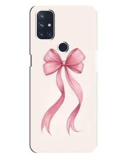 Чехол для OnePlus Nord N10 5G с картинкой «Розовый бант»