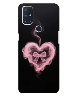 Чехол для OnePlus Nord N10 5G с картинкой «Дымчатое сердце»