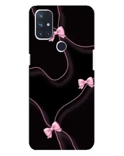 Чехол для OnePlus Nord N10 5G с картинкой «Розовые ленты»