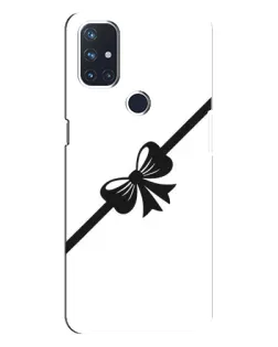 Чехол для OnePlus Nord N10 5G с картинкой «Диагональный бант»