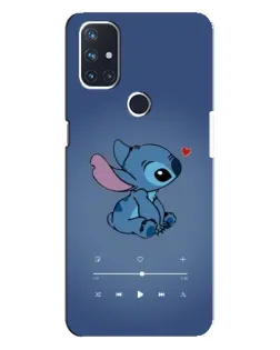 Чехол для OnePlus Nord N10 5G с картинкой «Музыкальный Stitch»