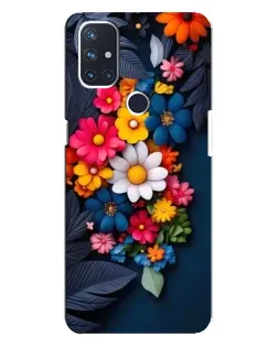 Чехол для OnePlus Nord N10 5G с картинкой «Цветочная феерия»