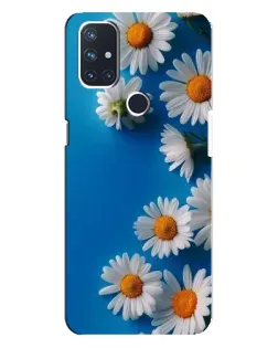 Чехол для OnePlus Nord N10 5G с картинкой «Белоснежные маргаритки»