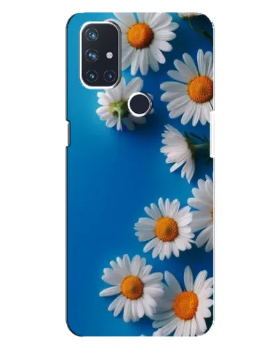 Чехол для OnePlus Nord N10 5G с картинкой «Белоснежные маргаритки»