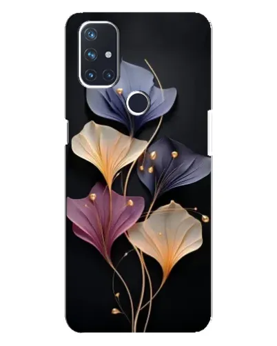 Чехол для OnePlus Nord N10 5G с картинкой «Лиловые цветы грации»