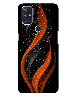 Чехол для OnePlus Nord N10 5G с картинкой «Огненная звездная волна»