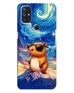 Чехол для OnePlus Nord N10 5G с картинкой «Капибара Ван Гога»