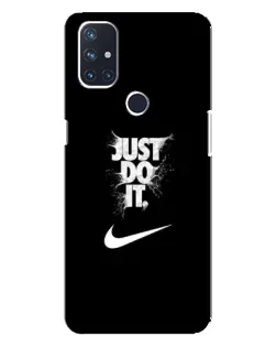 Чехол для OnePlus Nord N100 с картинкой «Текстовый принт Nike» Чехол для OnePlus Nord N100 с картинкой «Текстовый принт Nike»