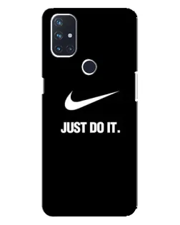 Чехол для OnePlus Nord N100 с картинкой «Классический принт Nike» Чехол для OnePlus Nord N100 с картинкой «Классический принт Nike»