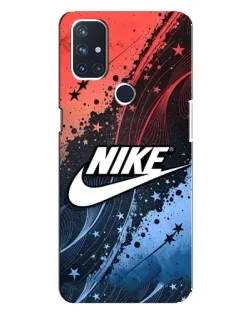 Чехол для OnePlus Nord N100 с картинкой «Градиентный принт Найк» Чехол для OnePlus Nord N100 с картинкой «Градиентный принт Найк»