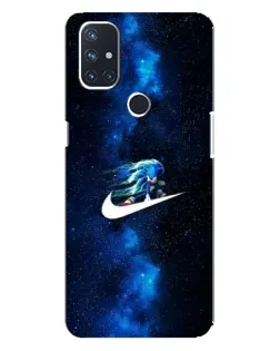 Чехол для OnePlus Nord N100 с картинкой «Звездный путь Nike» Чехол для OnePlus Nord N100 с картинкой «Звездный путь Nike»