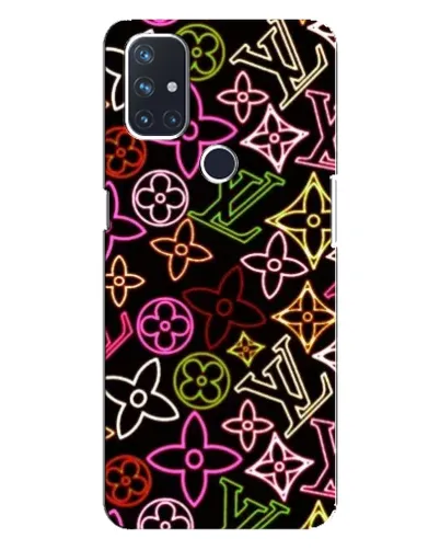Чехол для OnePlus Nord N100 с картинкой «Неоновый микс Nike» Чехол для OnePlus Nord N100 с картинкой «Неоновый микс Nike»