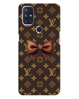 Чехол для OnePlus Nord N100 с картинкой «LV с бантом»
