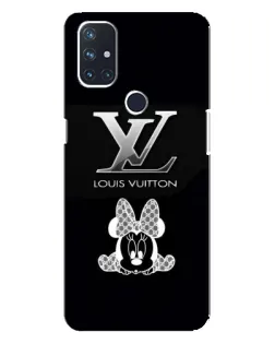 Чехол для OnePlus Nord N100 с картинкой «LV и Минни Маус»