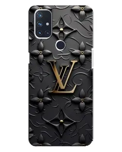 Чехол для OnePlus Nord N100 с картинкой «Кожаная текстура LV»