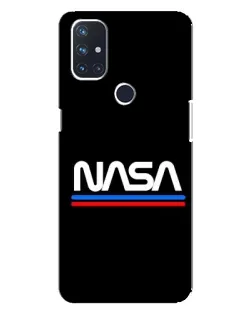 Чехол для OnePlus Nord N100 с картинкой «NASA — классика Red Blue»