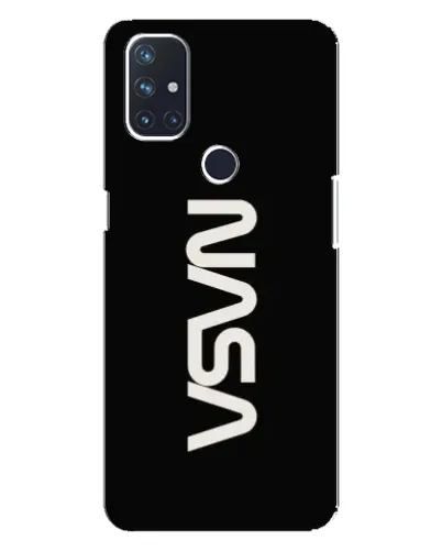 Чехол для OnePlus Nord N100 с картинкой «NASA — вертикальный логотип» Чехол для OnePlus Nord N100 с картинкой «NASA — вертикальный логотип»