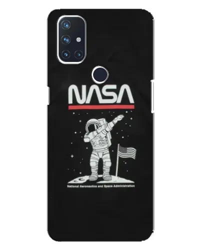 Чехол для OnePlus Nord N100 с картинкой «NASA — шагаем по Луне» Чехол для OnePlus Nord N100 с картинкой «NASA — шагаем по Луне»