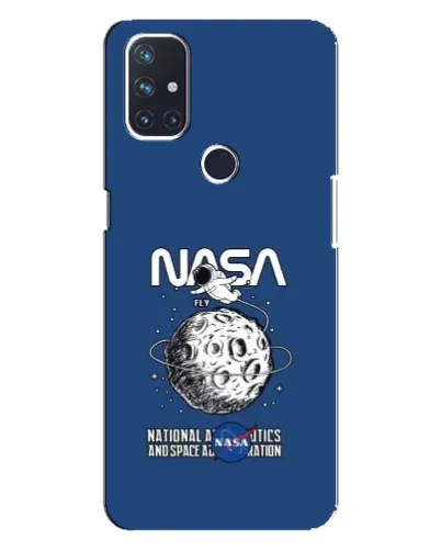 Чехол для OnePlus Nord N100 с картинкой «NASA — лунная миссия» Чехол для OnePlus Nord N100 с картинкой «NASA — лунная миссия»